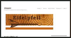 Desktop Screenshot of eifelpfeil.de